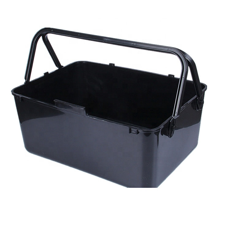 Hình chữ nhật 9 inch PP HDPE LDPE Sơn nhựa có thể đóng thùng Sơn Khuôn mẫu Thiết kế thùng sơn Caddy